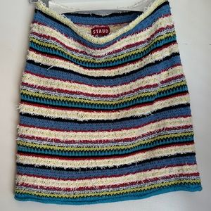 Staud Annabelle crochet Skirt